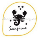 Zvěrokruh &Scaron;t&iacute;r - n&aacute;pis "Scorpio"